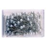80 Epingles Têtes de Perles Coloris Nacré Blanc