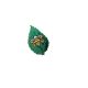 Patch Ecusson Thermocollant Coccinelle sur feuille 4 x 6 cm